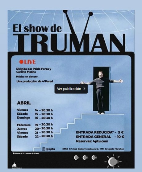 Teatro El Show De Truman Inicio