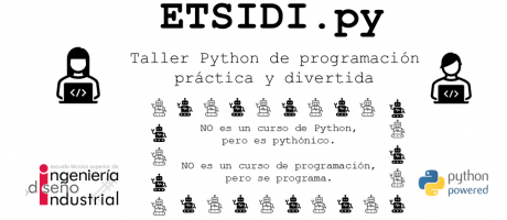 ETSIDI.py - Taller Python de programación práctica y divertida