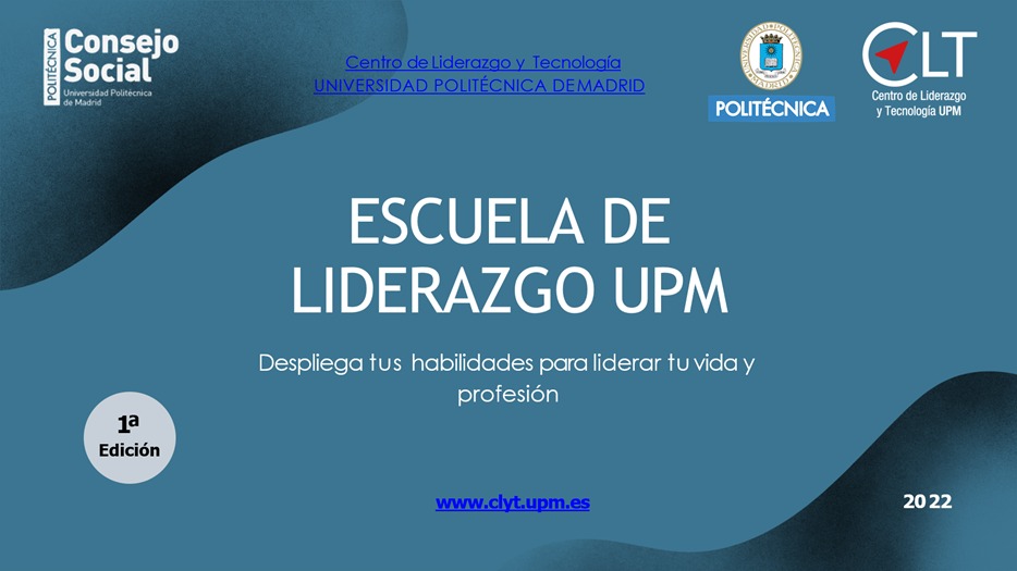 Cartel Escuela Liderazgo UPM